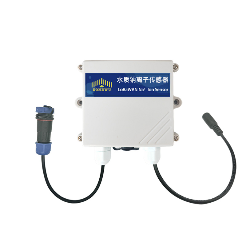 Durable Wireless LoRaWAN Water Quality Na+ Ion Sensor